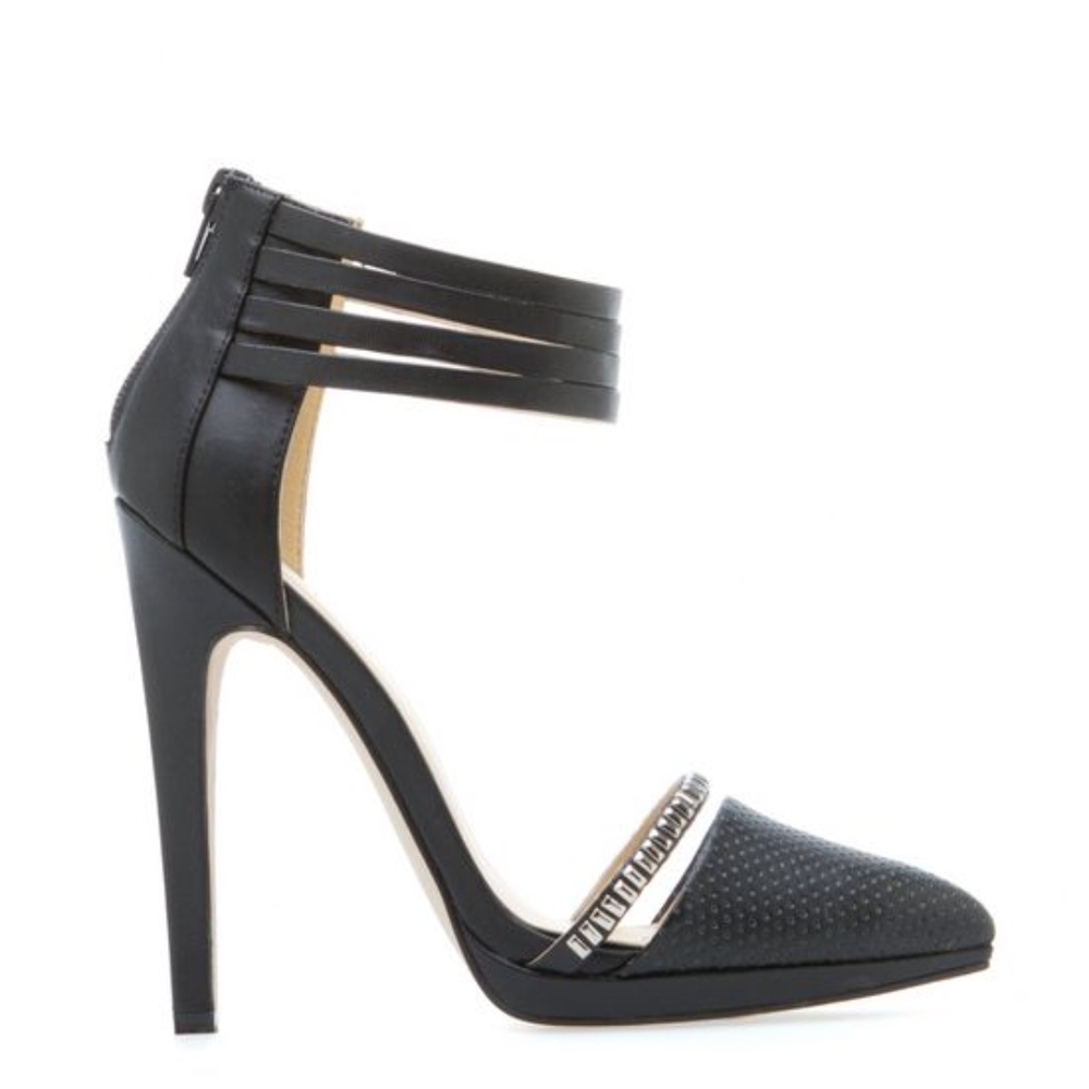 black Beau + Ashe madyson heels pointed toe 9.5